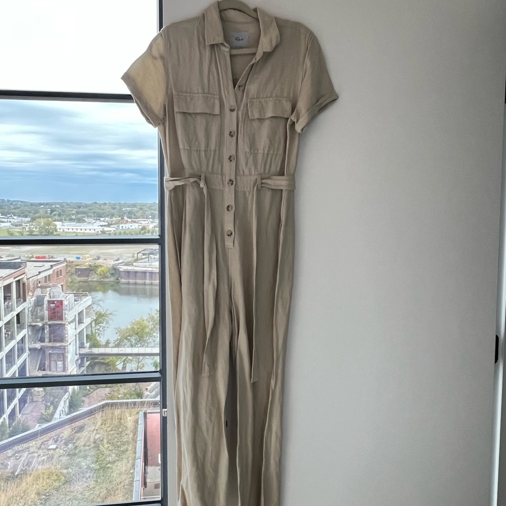Rails Button-Down Jumpsuit